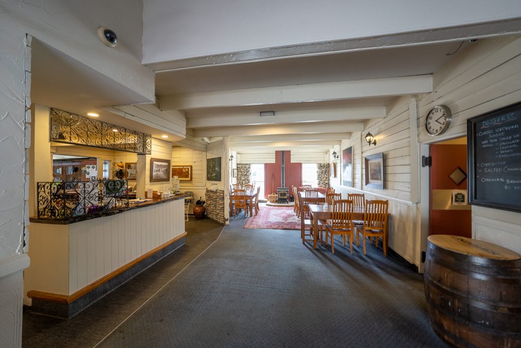 Bar at Dawson's Hotel Reefton, West Coast, Nz